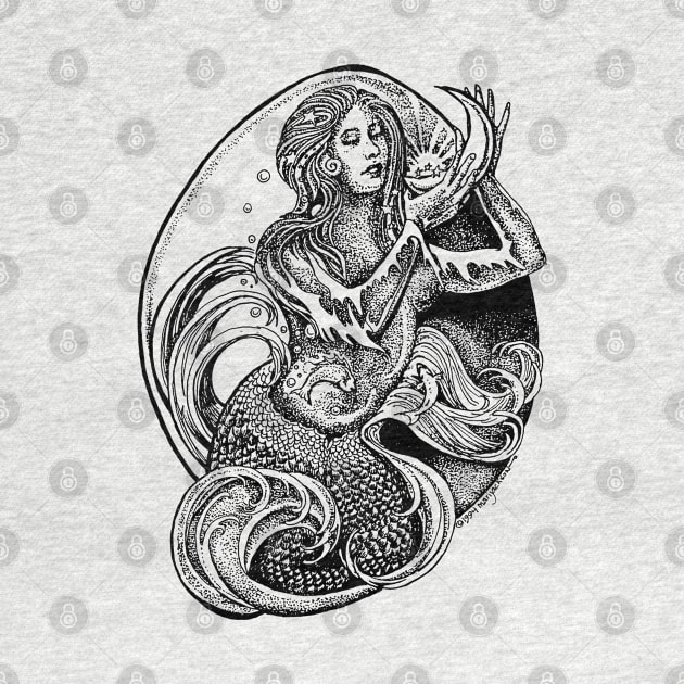 Mermaid, spirit of water by UndiscoveredWonders